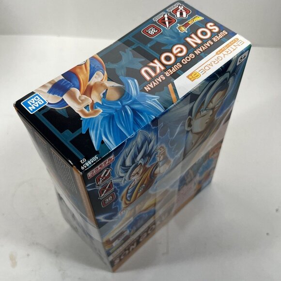 Bandai Hobby Dragon Ball Z Super Saiyan God SSGSS Son Goku Entry Grade Model Kit - Picture 6 of 6